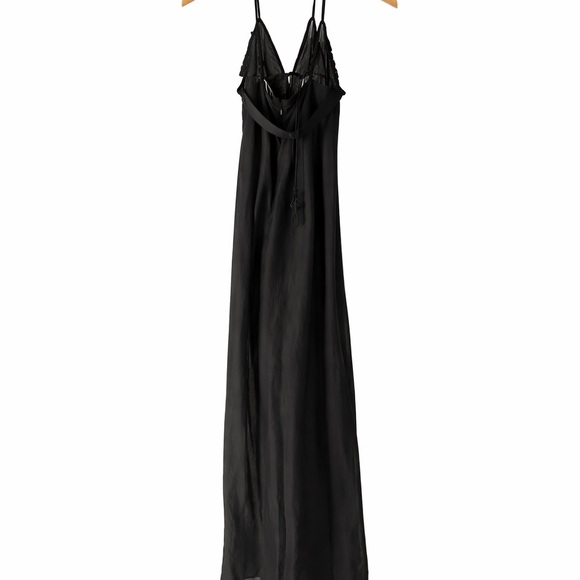 maxi dress for women pink self-portrait - Pink Georgette Flower Maxi Dress